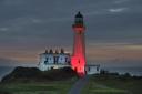 Turnberry Lights Up Red For Poppy Scotland Appeal