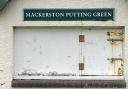 The Mackerston putting green kiosk is in a poor state