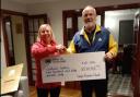 Cheque it out: Largs Tennis Club presentation