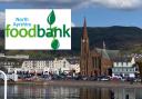 Food bank support at St Columba's Parish Church in Largs