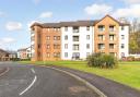The modern-top floor flat is for sale in Largs