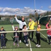 Tennis coaching at West Kilbride