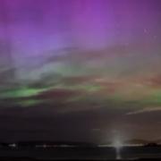 Northern Lights over Largs