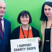 Local MP Patricia Gibson has hailed the impact of charity shops on our high streets