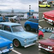 Hillman Imp cars in Largs - 60 years since the first models rolled off the production line at Rootes' Linwood plant