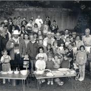 Fairlie Parish Church barbecue from the 1990s