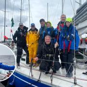 Orla (inset) and her crewmates