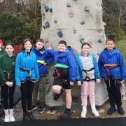 St Mary's Pupils are high climbers