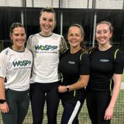 The West of Scotland Padel Club ladies who will line up in the Scottish Cup final on November 26