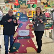 The community giving tree raised over £1.6k for the Largs foodbank