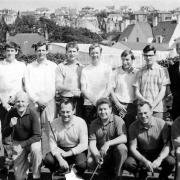 Routenburn team versus West Kilbride in 1972