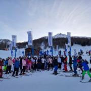 Largs Academy pupils are having a n-ice time on the Italian ski slopes