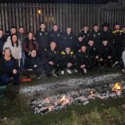 Hot-footing it to Barrfields: Largs Thistle firewalk success