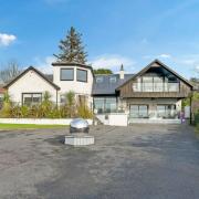 The luxurious house in West Kilbride is for sale