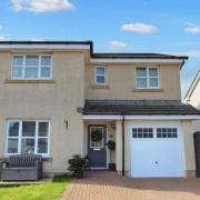 The family home in West Kilbride is now on the market