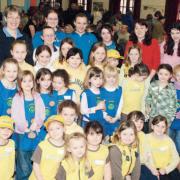 The 1st Largs Rainbows and 1st Largs Brownies joined forces to host a coffee morning in the Dunn Memorial Hall. The popular girls are a ray of light in the local community, as you can see from the numbers that turned out