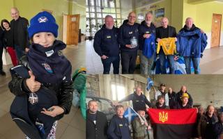 Epic mission: Largs brothers David and Brian Ennis headed to Ukraine on charity trip