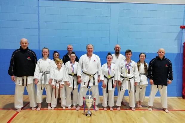 Family ties in national success for Largs karate trio