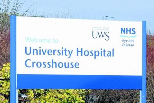 Visits to Ayrshire hospitals suspended