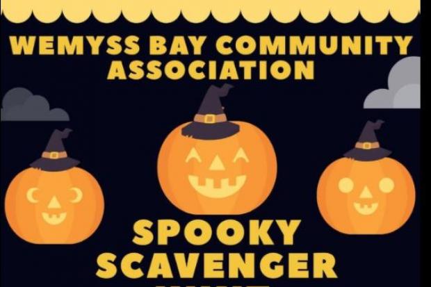 Spooky Scavanger Hunt in Wemyss Bay for Halloween