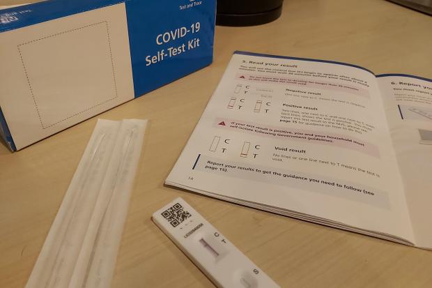 Lateral flow tests help to track the levels of Covid in the community