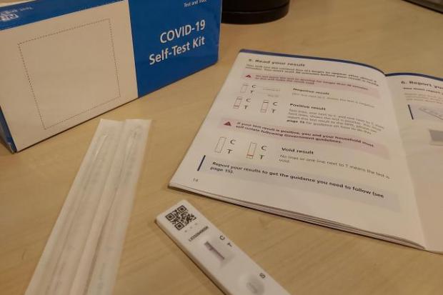 How to report a home Covid test result to the official Government figures