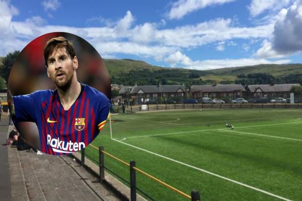 Barcelona responded to cheeky Largs Thistle Messi dream transfer call