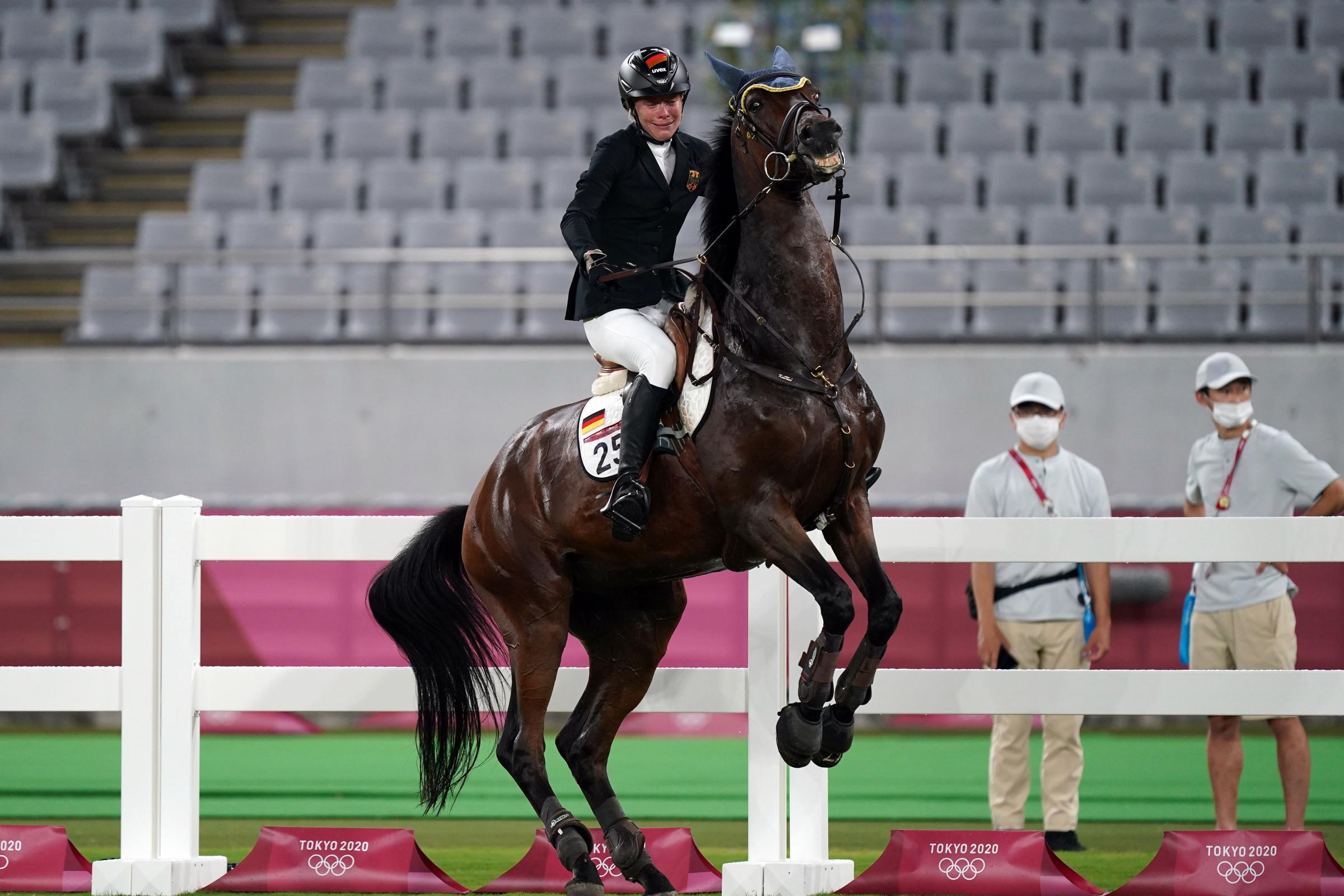 German pentathlon coach thrown out of Tokyo Games for punching a horse |  Largs and Millport Weekly News