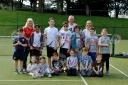 Community tennis day in Largs