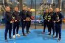 International select - Scotland padel squad who competed in Masters.