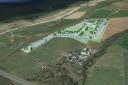 The eco holiday park would sit adjacent to the A78
