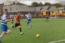 Alan Frizzell on the run against Kilwinning
