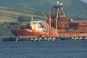 Controversial oil cargo vessel set to leave Hunterston