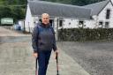 Big-hearted walker completes West Highland Way in aid of brother's armed forces charity
