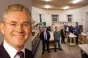 MSP's shed-load of support for Men Shed centre in Largs