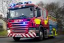 Four fire engines attended the scene