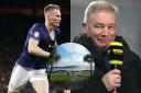 Scott McTominay, on left, scored a glorious double for Scotland, while Ally McCoist couldn't resist a dig at a Spanish defender's expense