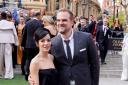 Lily Allen and David Harbour (Ian West/PA)