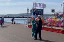 WATCH: Famous dancing couple return to Largs seafront spot