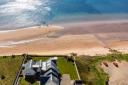 Aerial view of The Beach House