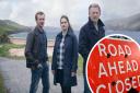 Old Largs Road will be closed for the filming of scenes from TV drama Shetland