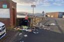 Scenes of overflowing litter have led to calls for improved seagull proof bins in Millport