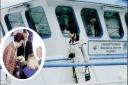 Princess Anne helped launch a marine vessel in Millport