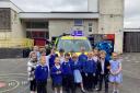 Cumbrae Coastguard visit to Cumbrae Primary