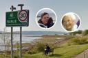 Fairlie sign - David Nairn, and Ailsa Henderson