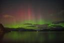 Aurora over Loch Lomond
