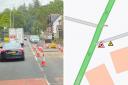 Ongoing roadworks in  Fairlie
