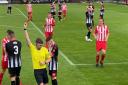 Largs were unable to capitalise on a Pollok red card on Saturday in a 4-1 defeat at Newlandsfield