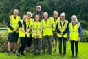 Volunteers from Magnox and Douglas Park joined forces