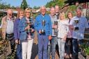 There were two trophies awarded to gardeners in Largs